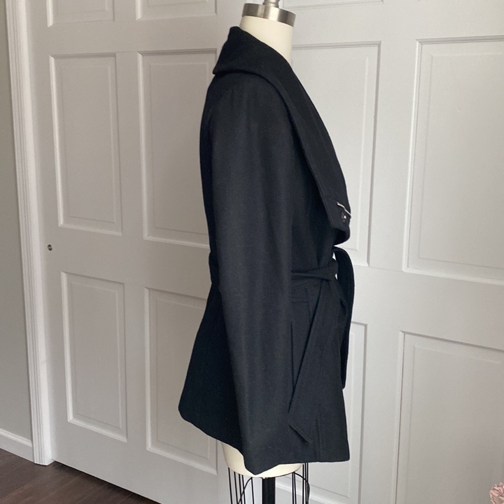 Express - Wool Coat - Small - Black - image 2